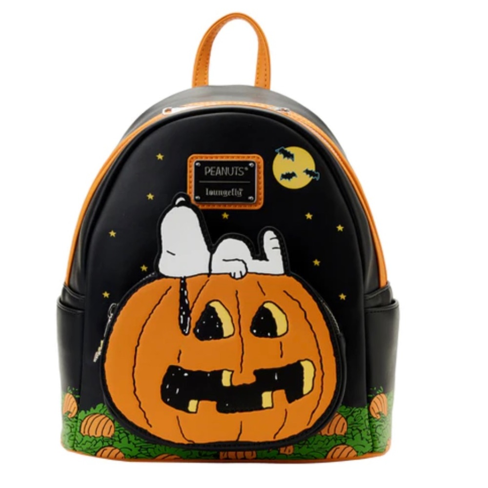 Loungefly Peanuts Great Pumpkin Snoopy Mini Backpack
